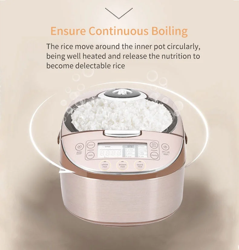 Aroma Rice cooker AMRC-8008 Housewares Professional 4L/16-cup cooked Digital Turbo Convection Rice Cooker/Multicooker detail image 3