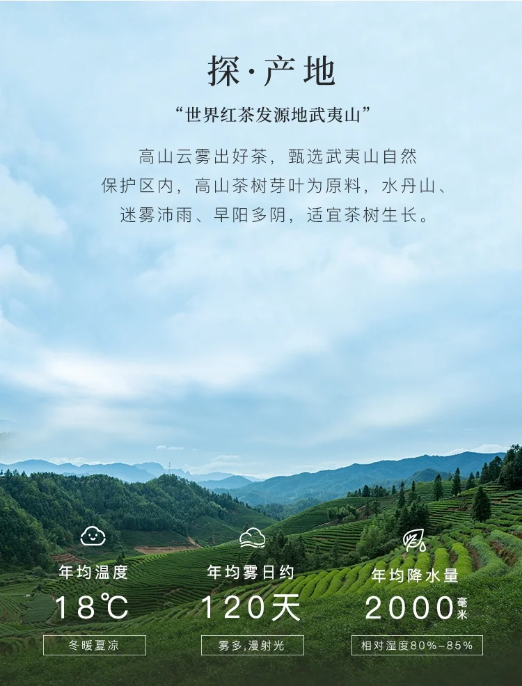 [Direct mail from China, delivery time is 10-15 days] BAMA Tea Industry Imported Known Series Black Tea Golden Junmei, Rich Honey Fragrant, Gift Box 180g (4g*45 packs) detail image 4