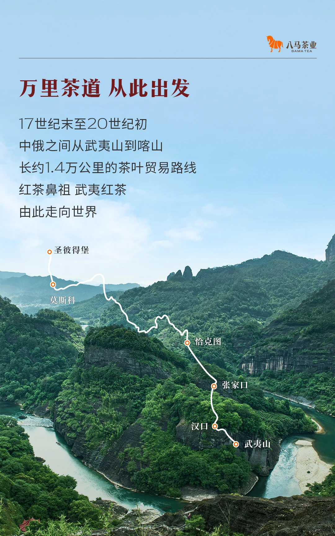 【中国直邮，时效7-15天】八马茶业 鼎红10000武夷红茶 特级金骏眉尊享装(50克 12包) 详情图 3