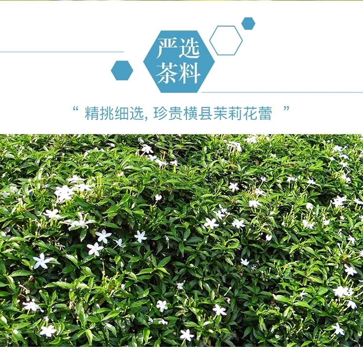 [Direct mail from China, delivery time is 10-15 days] BAMA Tea, Jasmine Tea, Scented Jasmine, Rich Floral Fragrance, Iron Canned, 100g (4g*25bags) detail image 3
