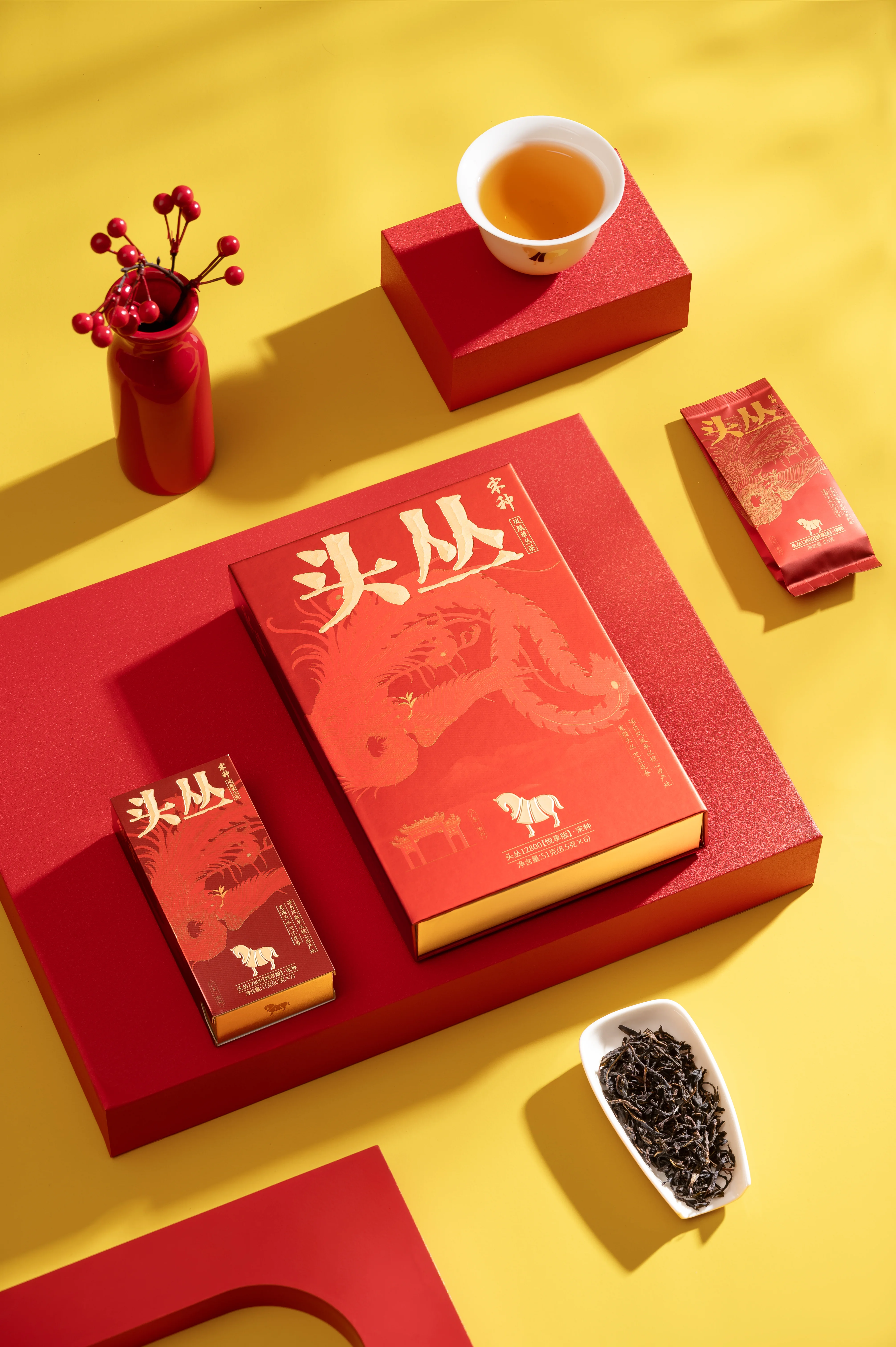 【中国直邮，时效7-15天】八马茶业 头丛12800【悦享版】·凤凰单丛·宋种 51g detail image 2