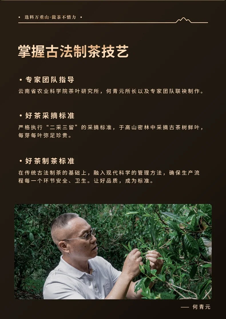 【中国直邮，时效7-15天】八马茶业 信记号(八马旗下品牌) 普洱生茶 二龙戏珠组合装 2012年原料 送礼茶叶64g detail image 10