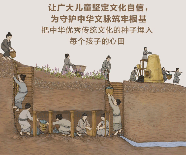 【中国直邮，时效10-15天】童趣出版有限公司 宝藏中国-历史百科绘本 BZZG001 图案精美 内容丰富 （平装10册） detail image 10