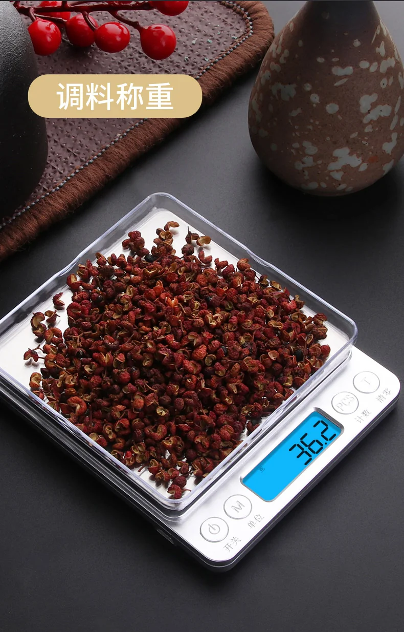 Baijie, Stainless Steel Kitchen Scale, Baking Scale, Electronic Scale, BJ-DZC, 3kg/0.1g detail image 6