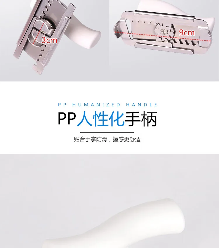 【中国直邮，时效8-20天】拜杰开罐器 不锈钢罐头开瓶器 手动拧瓶盖神器齿轮起子起罐器开盖器 detail image 4