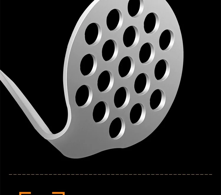 Baijie 304 stainless steel pressed potato masher, Fruit squeeze, Multifunctional mash detail image 8