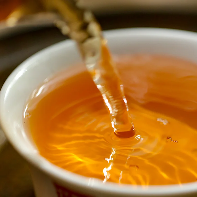 小师姐评茶 安化黑茶金花茯茶 盒装 100克 详情图 5