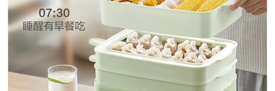 BEAR Multi functional Intestine Flour Machine Large Capacity Electric Steaming Pot Electric Steaming Box Breakfast Machine Rice Noodles Machine 8L Super Large Capacity CFJ-A80B2 detail image 50