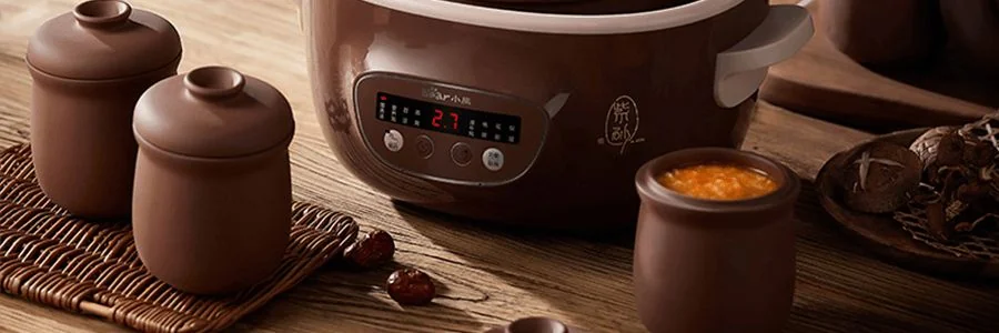 BEAR red sand electric stew pot, water tight stew pot, stew Congee, bird's nest stew pot DDZ-C25R7 2.5L detail image 4