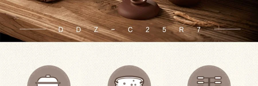 BEAR red sand electric stew pot, water tight stew pot, stew Congee, bird's nest stew pot DDZ-C25R7 2.5L detail image 5