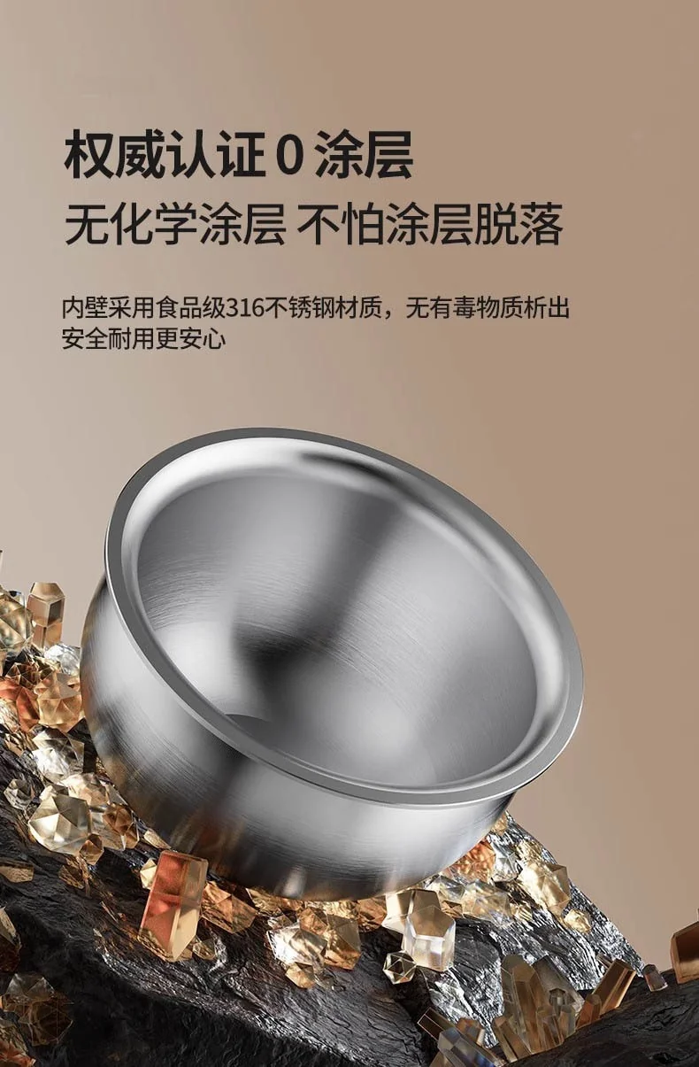 BECWARE 圆釜无涂层电饭煲 多功能电饭煲2.8L detail image 7