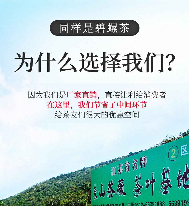 碧螺 2026年上市绿茶臻品苏州洞庭碧螺春 特级一等 50g 明前新茶送人礼盒 详情图 16