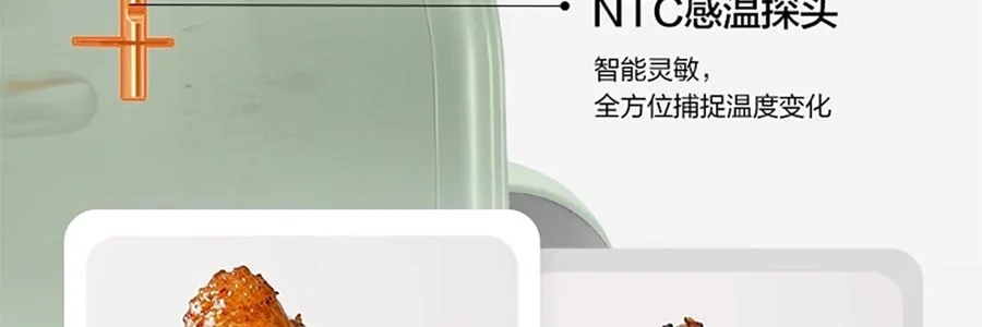 Buydeem Air Fryer F51 Multi functional Home Air Fryer Visible Large Capacity Metal Inner Pot Air Fryer detail image 15