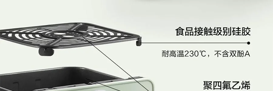 Buydeem Air Fryer F51 Multi functional Home Air Fryer Visible Large Capacity Metal Inner Pot Air Fryer detail image 22