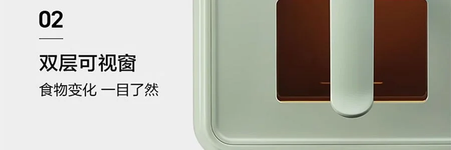 Buydeem Air Fryer F51 Multi functional Home Air Fryer Visible Large Capacity Metal Inner Pot Air Fryer detail image 48