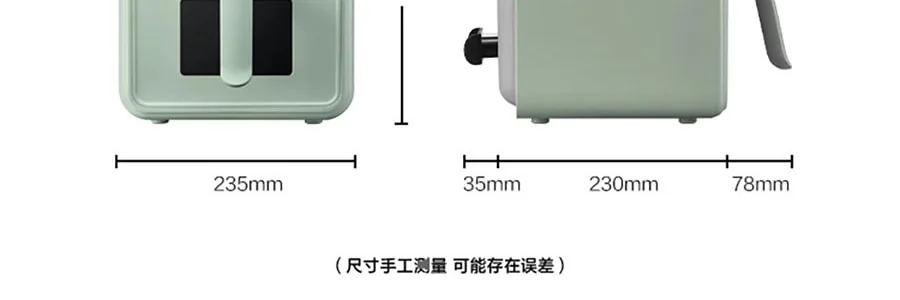 Buydeem Air Fryer F51 Multi functional Home Air Fryer Visible Large Capacity Metal Inner Pot Air Fryer detail image 55