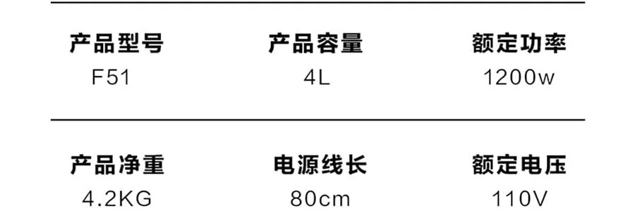 Buydeem Air Fryer F51 Multi functional Home Air Fryer Visible Large Capacity Metal Inner Pot Air Fryer detail image 59