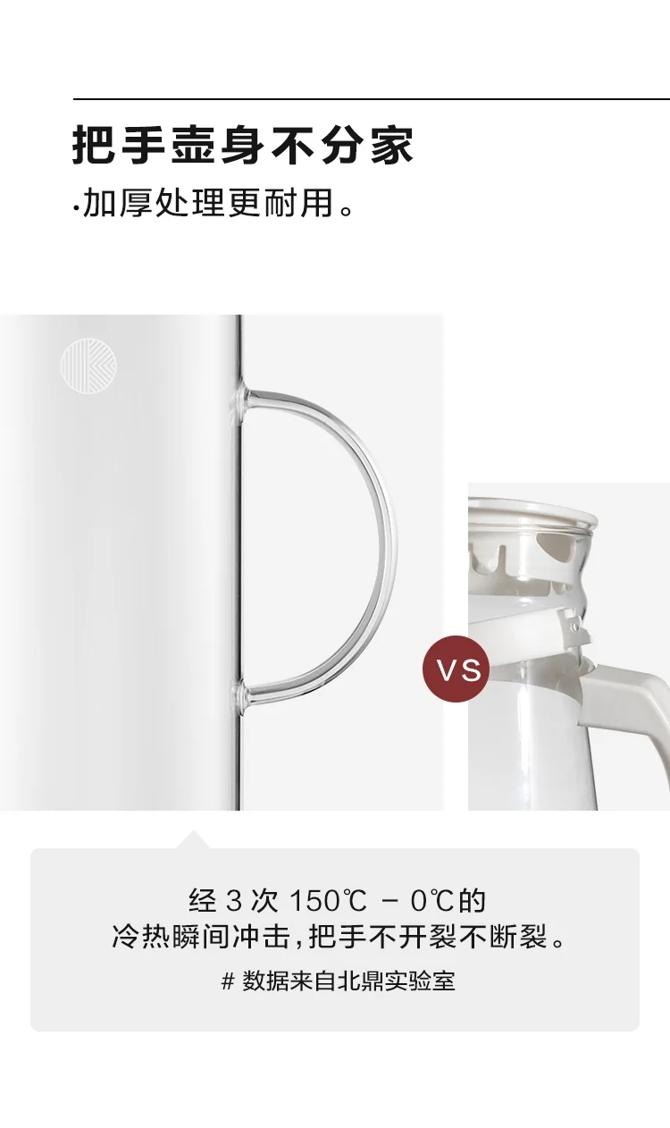 Buydeem Glass Water Bottle Glass-Jug 1200ml detail image 14