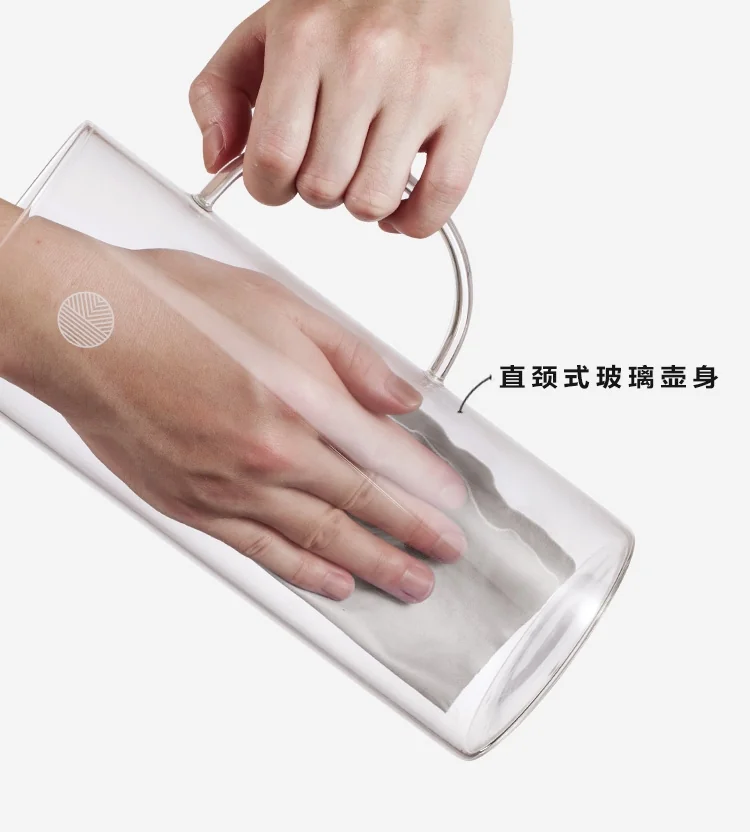 Buydeem Glass Water Bottle Glass-Jug 1200ml detail image 21