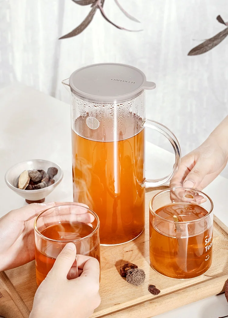 Buydeem Glass Water Bottle Glass-Jug 1200ml detail image 27