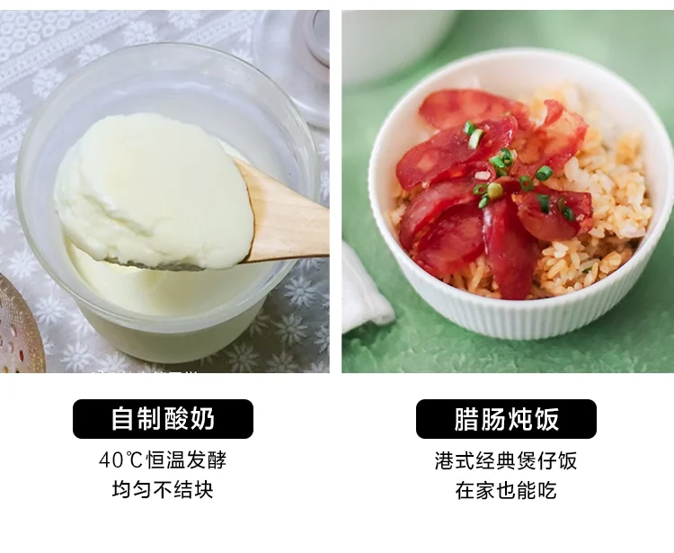 Buydeem, Little Fairy Green Health Pot, Bird's Nest Pot Upgraded, K2763 ,Steaming and boiling in one, Adjust the time by appointment detail image 6