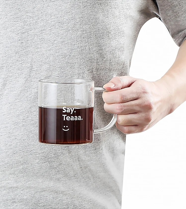 Buydeem Glass Tea Cup Glass Jar 350ML detail image 10