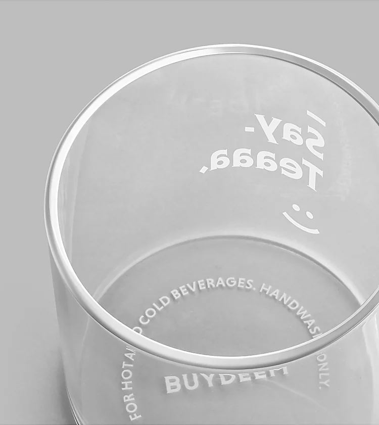 Buydeem Glass Tea Cup Glass Jar 350ML detail image 12