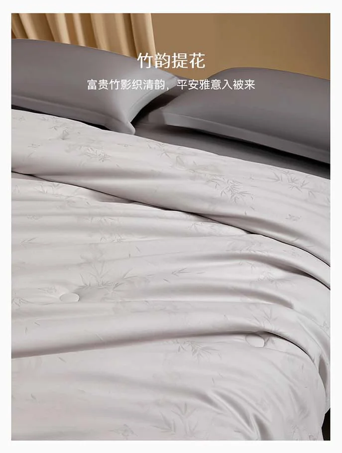 [China Direct Mail, 8–20 Days] Silk Kueen 100% Mulberry Long Silk Comforter, Autumn/Winter Warm & Skin-Friendly, Single Quilt 220*240cm (1500g) detail image 3