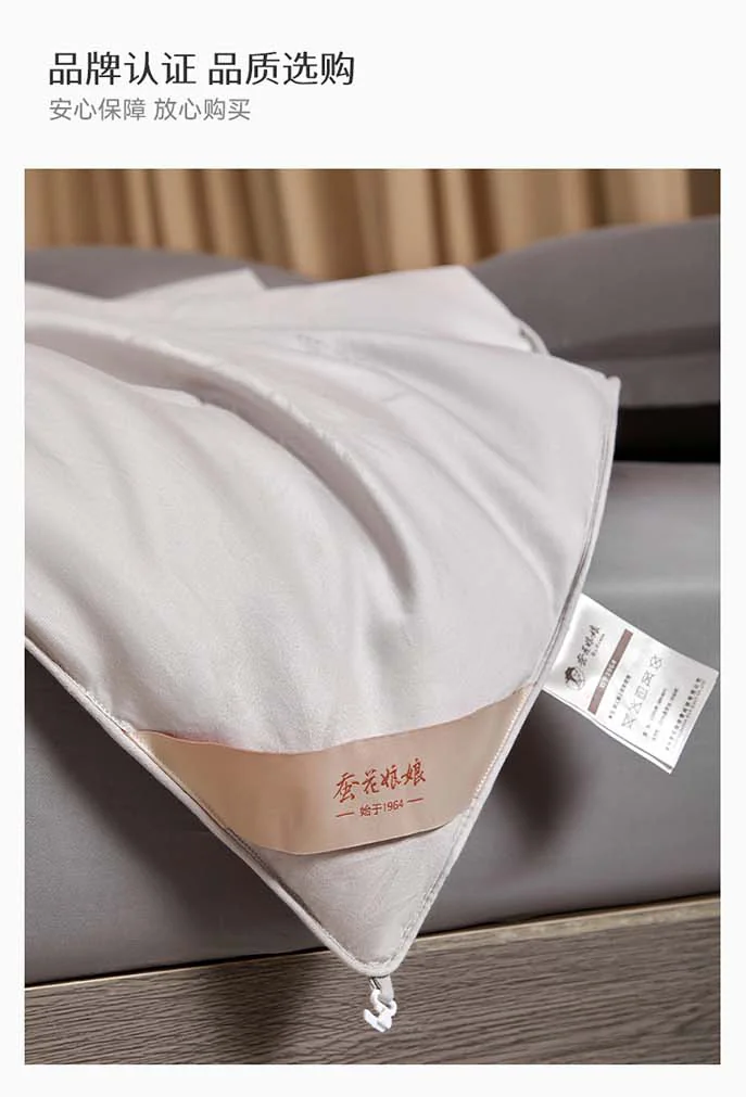 [China Direct Mail, 8–20 Days] Silk Kueen 100% Mulberry Long Silk Comforter, Autumn/Winter Warm & Skin-Friendly, Single Quilt 220*240cm (1500g) detail image 11