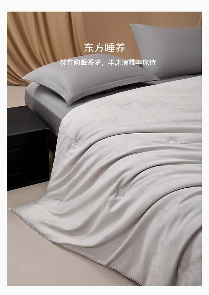 [China Direct Mail, 8–20 Days] Silk Kueen 100% Mulberry Long Silk Comforter, Autumn/Winter Warm & Skin-Friendly, Single Quilt 220*240cm (1500g) detail image 12