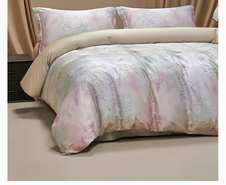 SILKUEEN Lyocell Tencel Bedding Set (4 Pieces) detail image 8