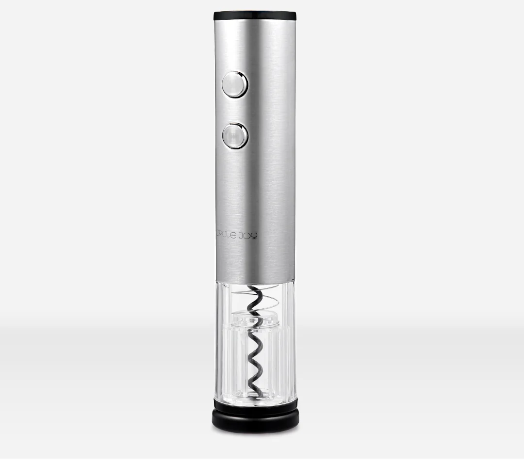 【China Direct Shipping, 10-15 days】Circle joy Electric Wine Opener Stainless Steel Corkscrew CJ-EKPQ01 Exquisite Atmosphere Long Lasting (Battery Included) detail image 2