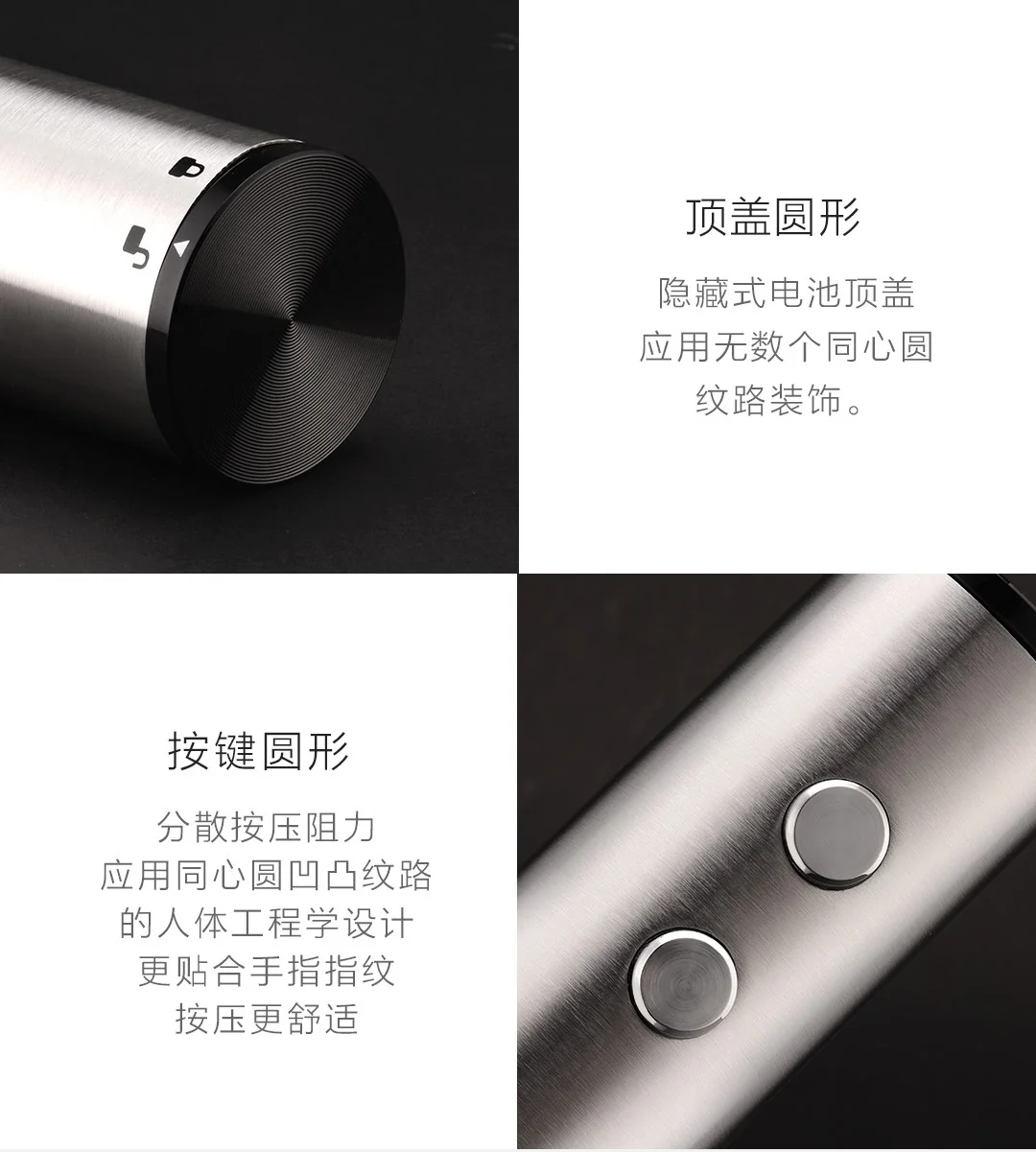 【China Direct Shipping, 10-15 days】Circle joy Electric Wine Opener Stainless Steel Corkscrew CJ-EKPQ01 Exquisite Atmosphere Long Lasting (Battery Included) detail image 12