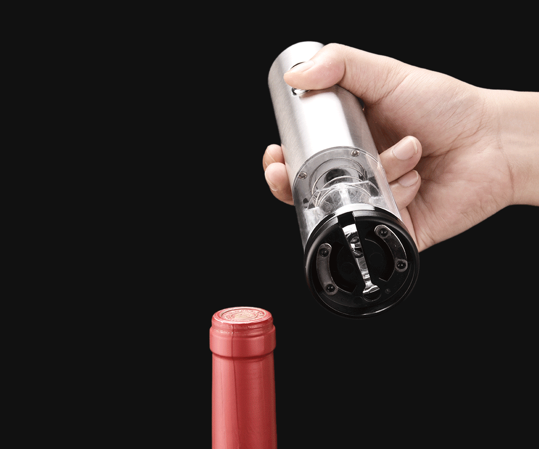 【China Direct Shipping, 10-15 days】Circle joy Electric Wine Opener Stainless Steel Corkscrew CJ-EKPQ01 Exquisite Atmosphere Long Lasting (Battery Included) detail image 18