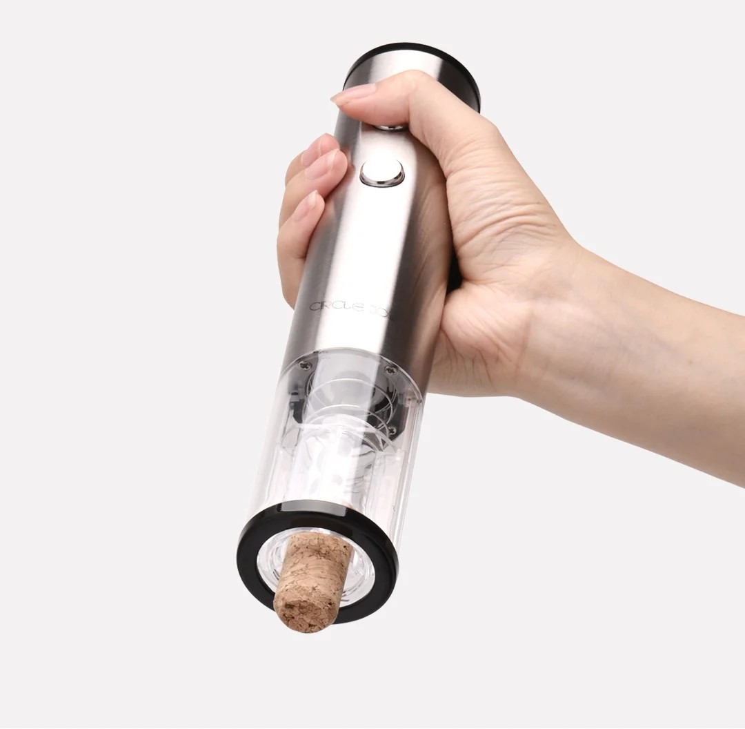 【China Direct Shipping, 10-15 days】Circle joy Electric Wine Opener Stainless Steel Corkscrew CJ-EKPQ01 Exquisite Atmosphere Long Lasting (Battery Included) detail image 24