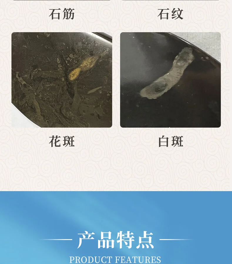 采药师 山东泗水砭石刮痧板4件套拨筋棒三角雀按摩梳礼物高级 detail image 14