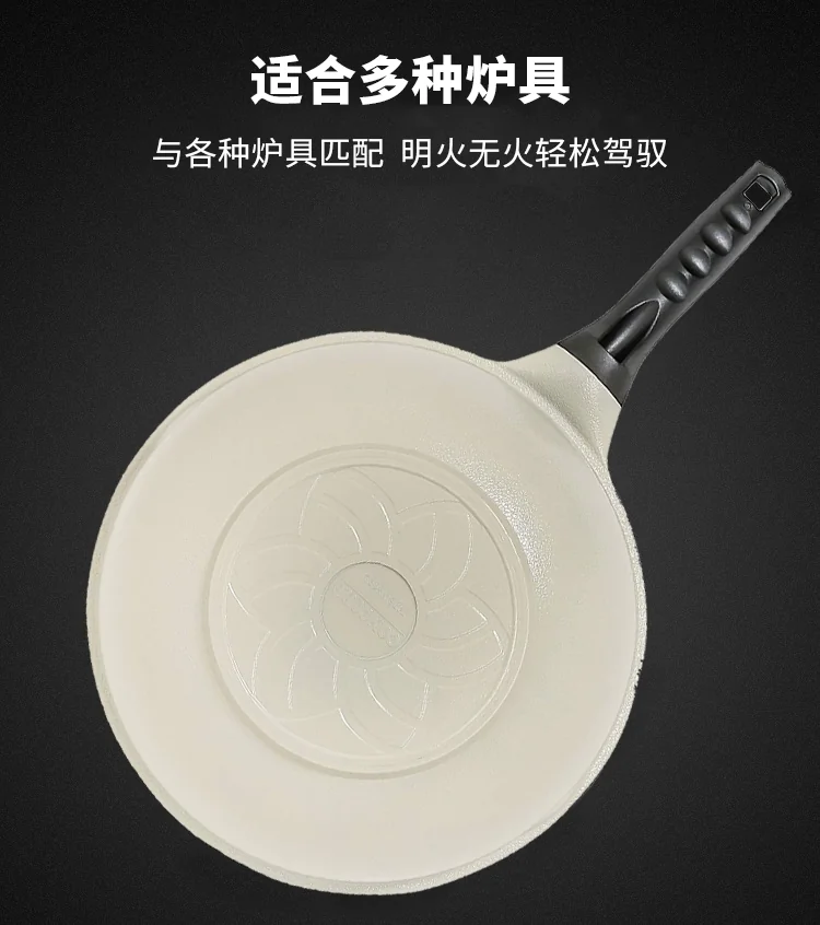 Concord Inoble non-stick wok, IWN-30 wear-resistant and easy to wash, less fumes, safe and healthy detail image 5