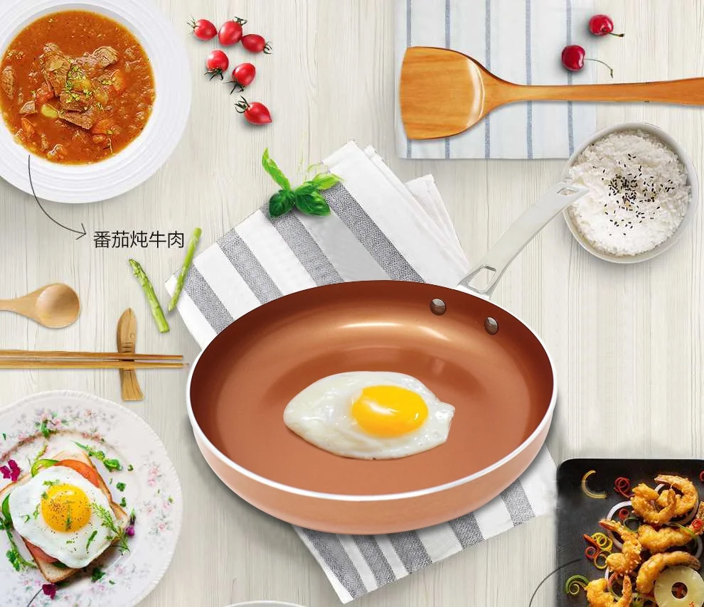 Concord non-stick pan three-piece RCN300 multi-function easy to clean durable detail image 2