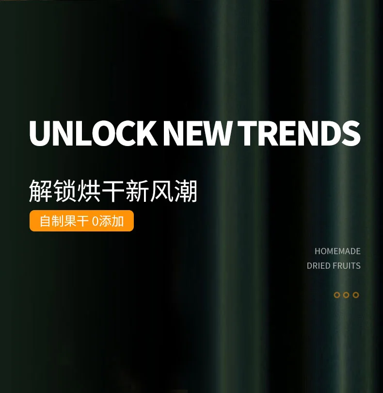septree家用智能温控食物脱水机零食烘干机 DSC-08 操作简单 详情图 5