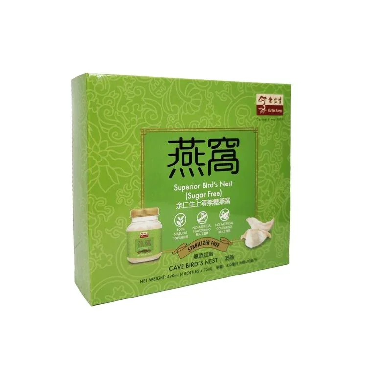 Eu Yan Sang 100% Pure Natural Superior Rock Sugar Bird's Nest 70mlx6-Two Piece ComboBuy Two Get One 70ml Bottle Free detail image 12