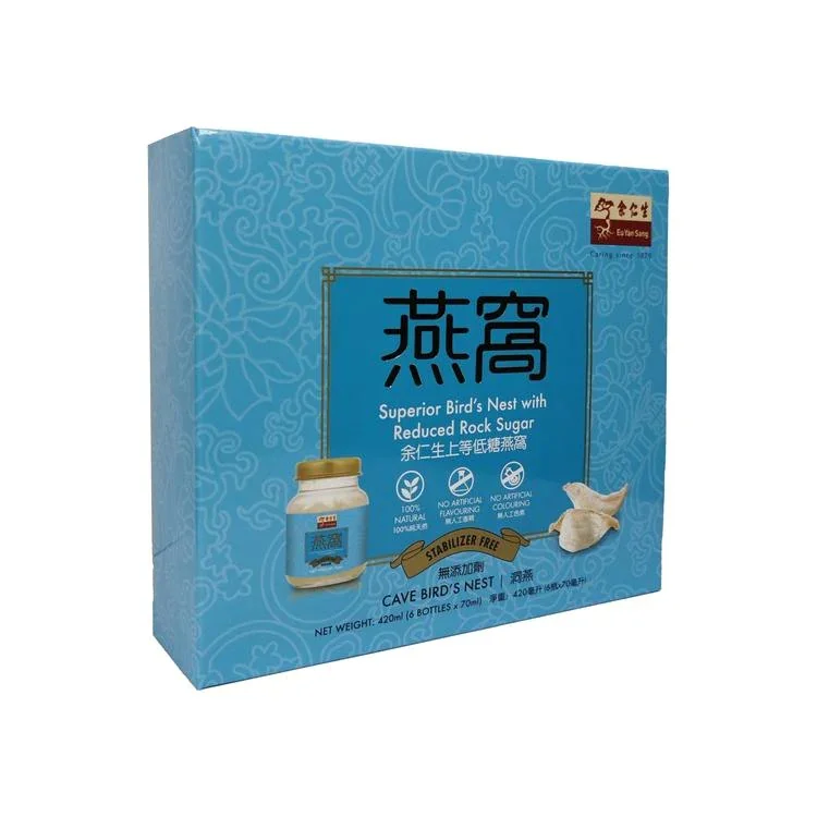 Eu Yan Sang 100% Pure Natural Superior Rock Sugar Bird's Nest 70mlx6-Two Piece ComboBuy Two Get One 70ml Bottle Free detail image 8