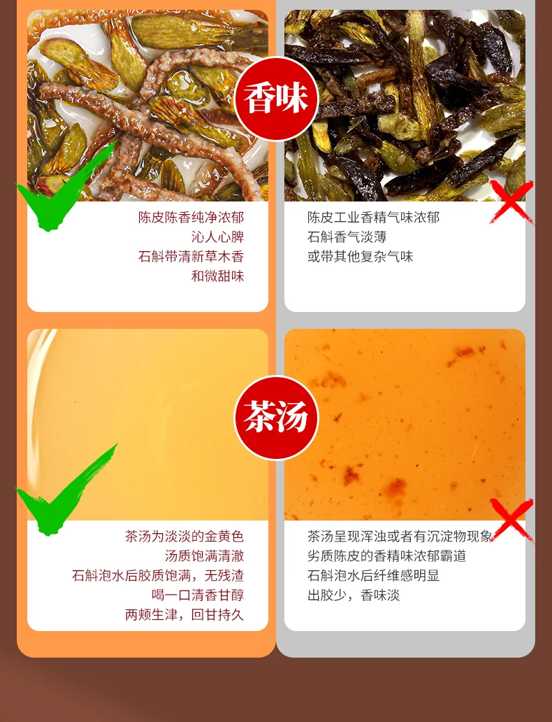 【中国直邮，时效5-12天】柑柑好 新品广东新会陈皮石斛茶162克礼盒日常养生伴手礼 detail image 6