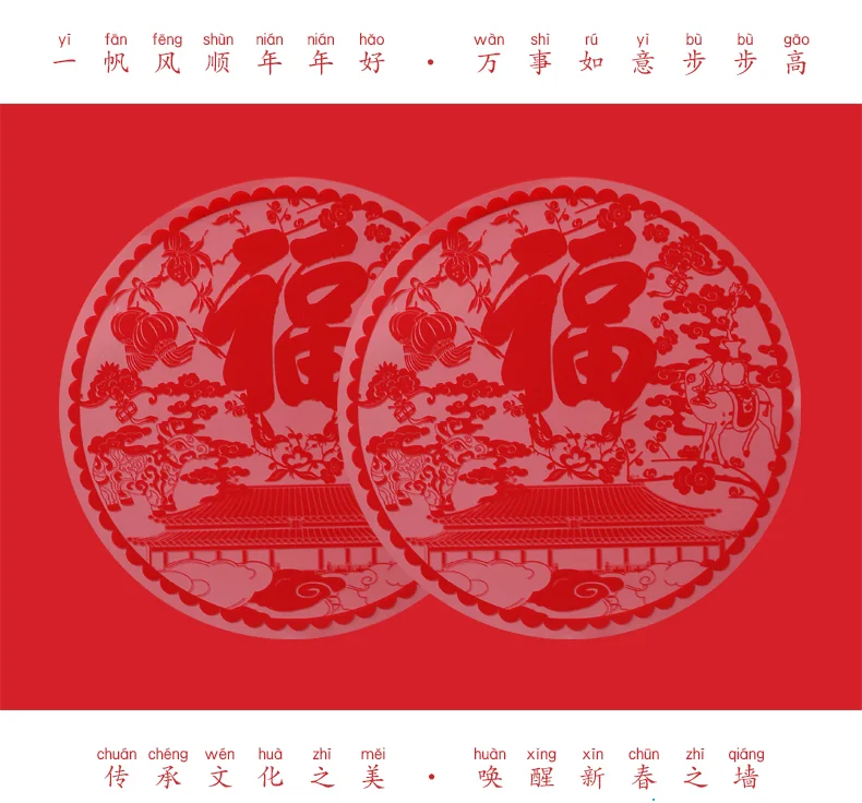 下架【中国直邮，时效10-15天】故宫文创故宫对联2025年春节家用新年创意过年春联福字高档礼盒套装定制 detail image 13