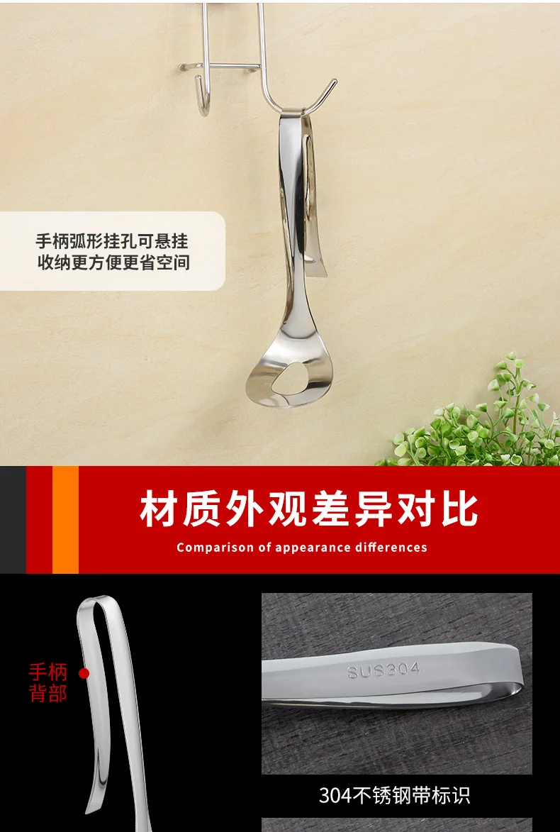 HEQING stainless steel meatball mould, Meatball shrimp slipper maker, Tight and not loose ,Meatball press + spoon 2-piece detail image 7