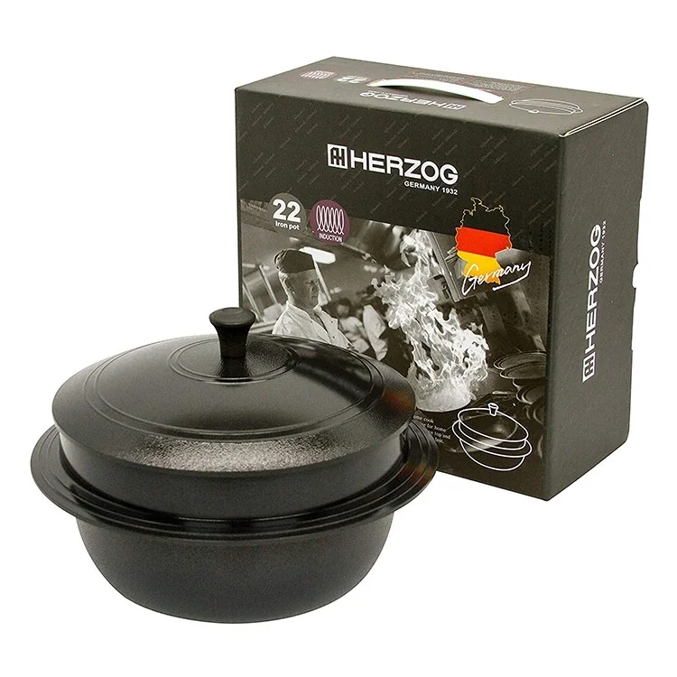 HERZOG Ceramic Coating Cauldron Korea Non-stick Pot KP960976 detail image 10