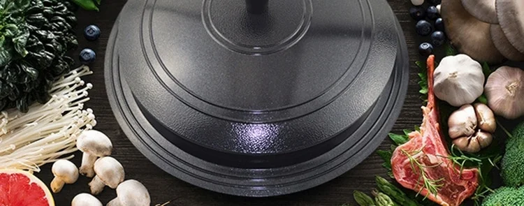 HERZOG Ceramic Coating Cauldron Korea Non-stick Pot KP960976 detail image 4