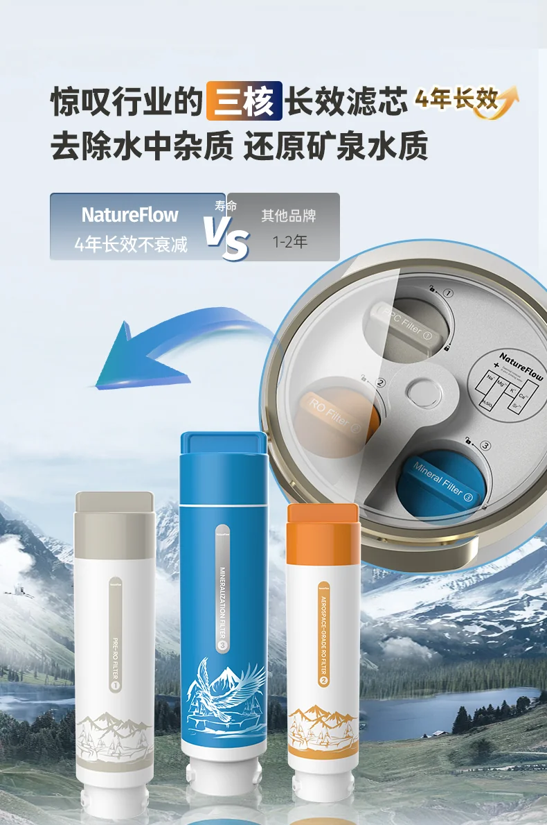 Jia Liquan Mineral water machine, water purifier, household heating, direct drinking integrated machine, no installation, instant water dispenser, RO reverse osmosis Y6 detail image 10