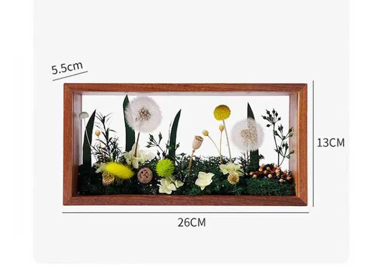 【Direct Shipping from China, Delivery in 8–20 Days】JoyFlower Preserved Dandelion Gift Box, Mother’s Day, Valentine’s Day, Birthday and Anniversary Gift, Green Dandelion Frame, Large detail image 7