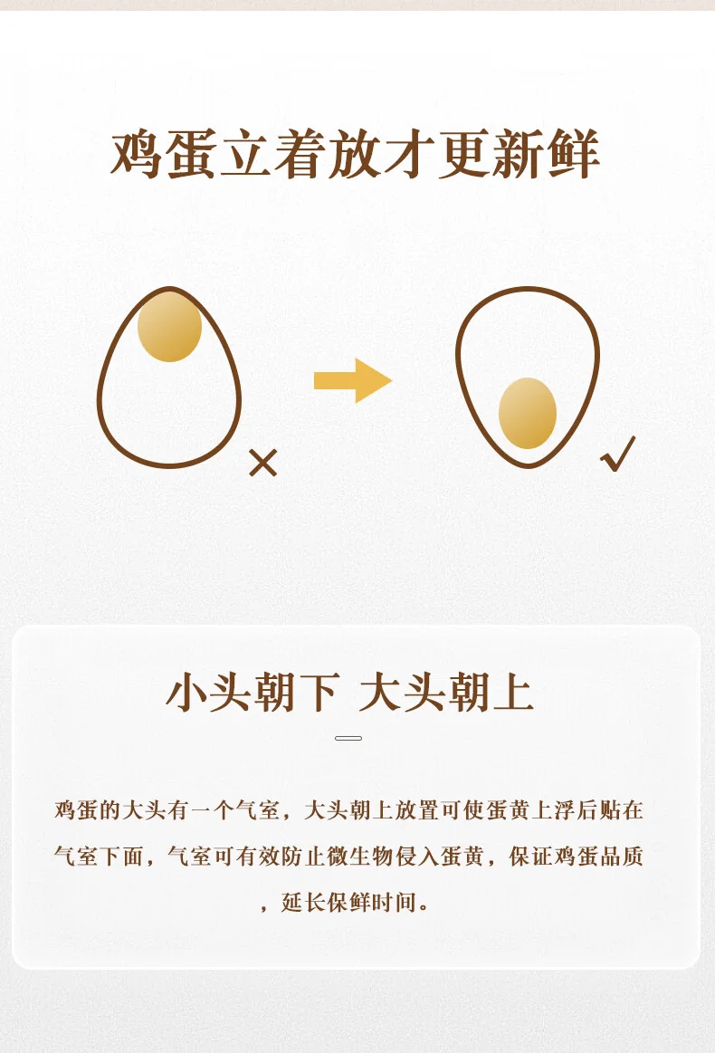 【China direct mail, delivery time 10-15 days】JBS Egg Box Fresh Storage Box Kitchen Supplies Fresh Storage Box Egg Grid Divided Egg Storage Box detail image 4
