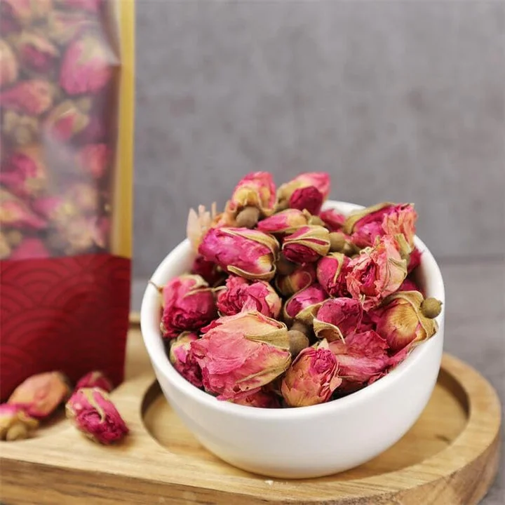 JiuLongTang Premium Large Rose Bud Tea 4oz detail image 3